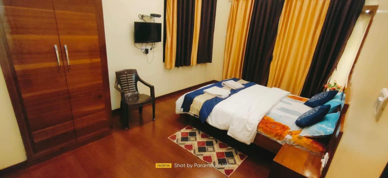 Paramount 3 Ac Bedrooms Hall Garden With Lake View 潘奇加尼 外观 照片
